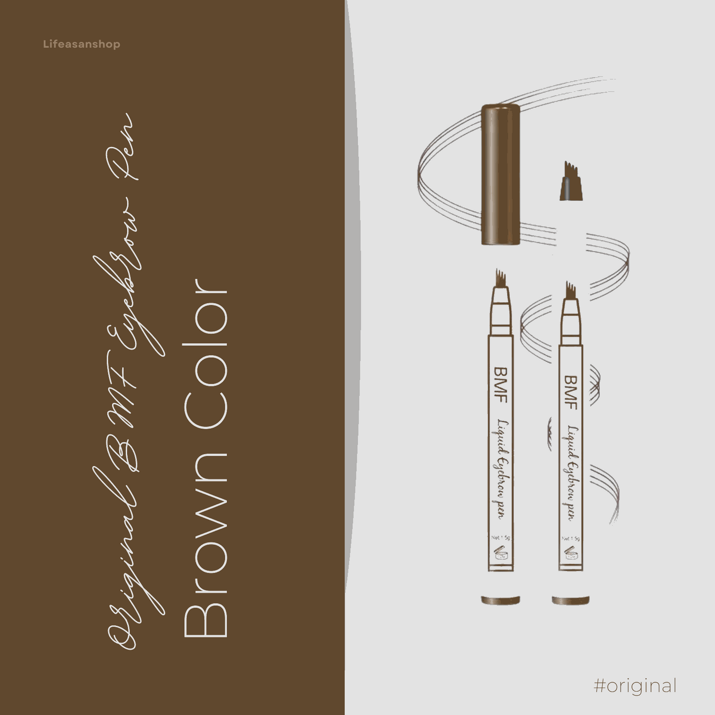 Original BMF 4 Tip Eyebrow Pen - Eyebrows So Natural!