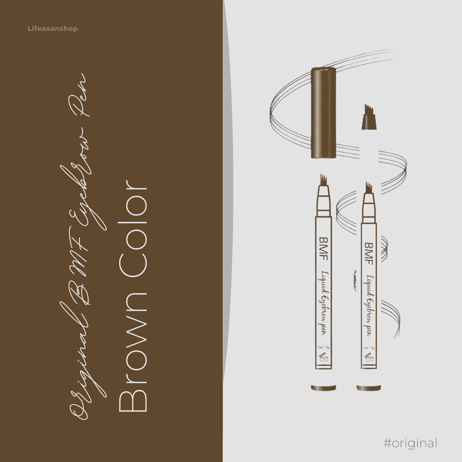 Original BMF 4 Tip Eyebrow Pen - Eyebrows So Natural!