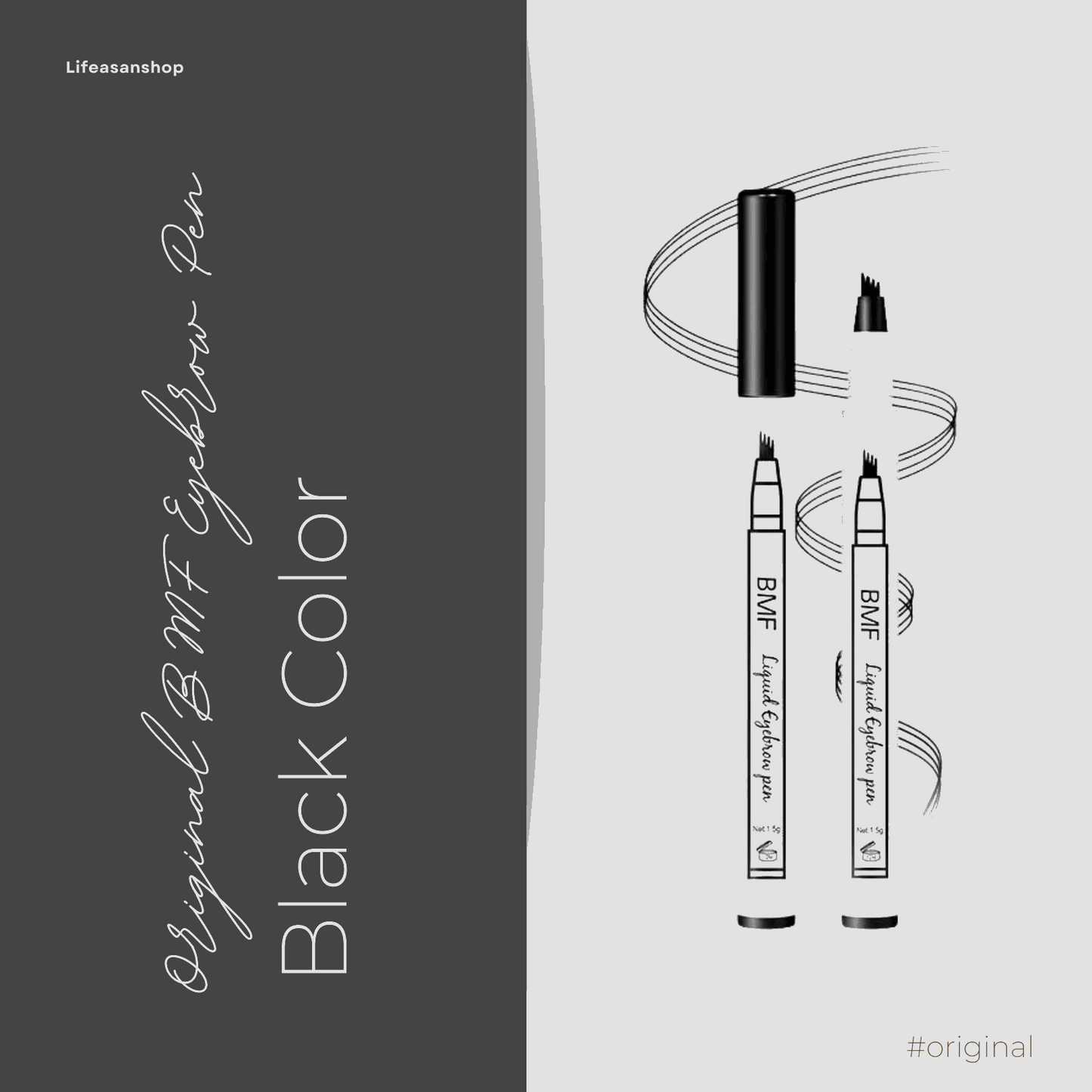 Original BMF 4 Tip Eyebrow Pen - Eyebrows So Natural!